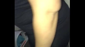 Trying on my see through pants