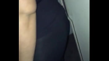 Trying on my see through pants