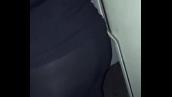 Trying on my see through pants