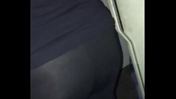 Trying on my see through pants