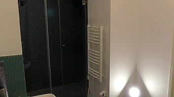 Sexy And Horny Petite Skinny Girl In A Short Summer Dress Shows Legs And Her Panties But She Also Goes No Panties And Without A Bra In The Bathroom thumbnail