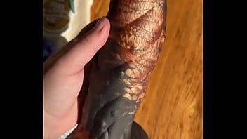 Obsessed with these gorgeous pieces that arrived from bardtoys for me to review dildo is a medium shadow demon