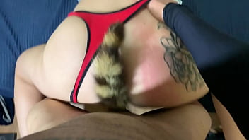 Preparando o cuzinho da minha meia irmã