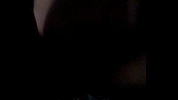 Riding while her bf watches