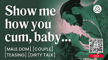 Dominant husband makes her cum sex at home & female sub porn audio roleplay story