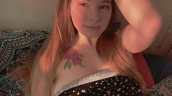 Beautiful sexy girl fingering her pussy