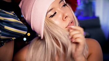 Greedy blonde exhibits her sex life on the internet wants to become a pornstar