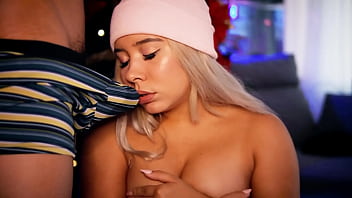 Greedy blonde exhibits her sex life on the internet wants to become a pornstar