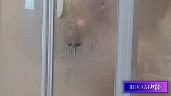 Revealme hot italian milf shower and bath c sensual tits and pussy play