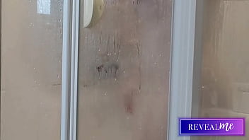 Revealme hot italian milf shower and bath c sensual tits and pussy play