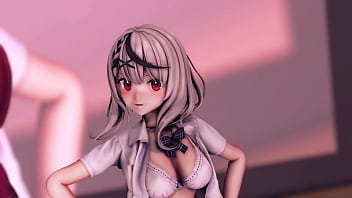 Vtuber girls naked rollin mmd by hisapi