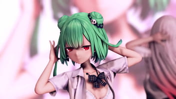 Vtuber girls naked rollin mmd by hisapi