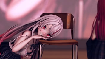 Vtuber girls naked rollin mmd by hisapi