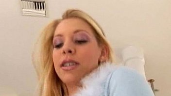 Blonde Teen Teases Black Men thumbnail