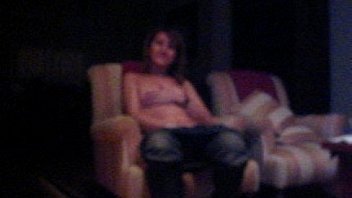 My lady masturbing to me mine