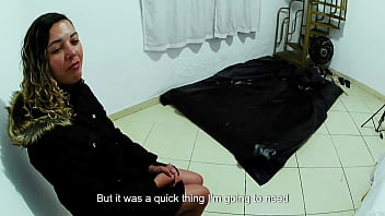 A strip search by an airport police officer ends in sex pov