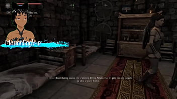 Skyrim b and l mod went to join the companions and fucked ria and njada