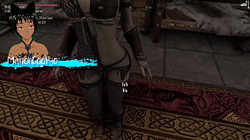 Skyrim b and l mod went to join the companions and fucked ria and njada