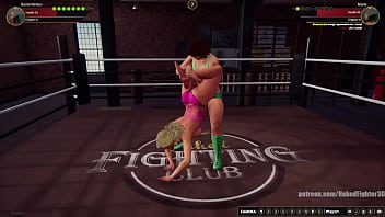 Bambi vs maria nf3d female kinky combat ring