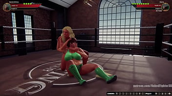 Bambi vs maria nf3d female kinky combat ring