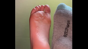 Girl Feet Sock Removal thumbnail