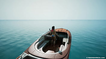 Cyberomance test our water system and driveable boat Cyberomance test our water system and driveable boat