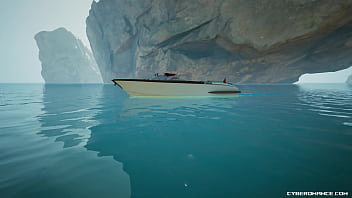 Cyberomance test our water system and driveable boat