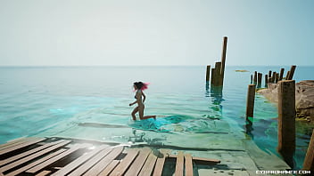 Cyberomance test our water system and driveable boat