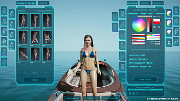 Cyberomance test our water system and driveable boat Cyberomance test our water system and driveable boat