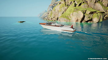 Cyberomance test our water system and driveable boat Cyberomance test our water system and driveable boat