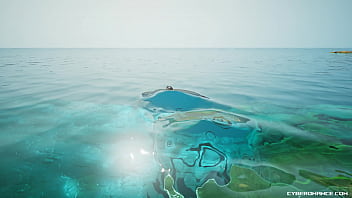 Cyberomance test our water system and driveable boat Cyberomance test our water system and driveable boat