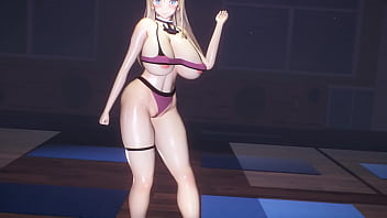 Kancolle Ship Bismarck In Gym Sportswear Dancing thumbnail
