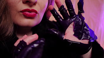 Ripping latex rubber fetish and destroying clothes arya grander asmr in fur coat Ripping latex rubber fetish and destroying clothes arya grander asmr in fur coat