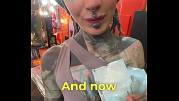 Bodymodification time would you like to have such a bodymod too #bodymodification