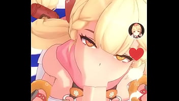 Alice sucks a dick while looking at the camera