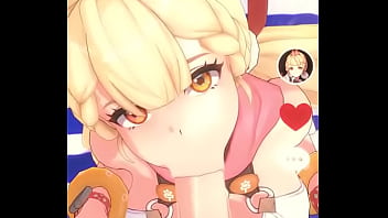 Alice sucks a dick while looking at the camera