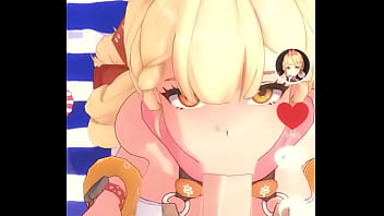 Alice sucks a dick while looking at the camera