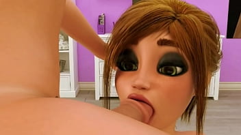 F u t a dickgirl fucks her mother 3d family sex engdub