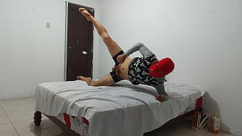American Man With Small And Ugly Penis Tries To Masturbate His Penis With An Inflatable Plastic thumbnail