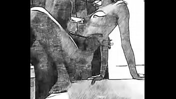 Passionate intimacy during bath