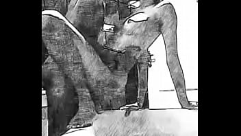 Passionate intimacy during bath