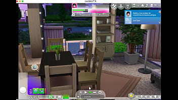 Pelirroja guapa y conocido vecino sims 4