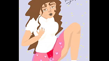 Undressing my drawn girl