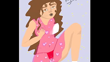 Undressing my drawn girl