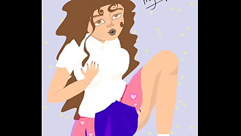 Undressing my drawn girl Undressing my drawn girl
