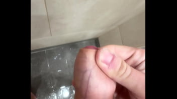 Handjobs in the shower and cums