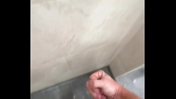 Handjobs in the shower and cums