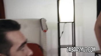 Repressed milf dominates male colleague