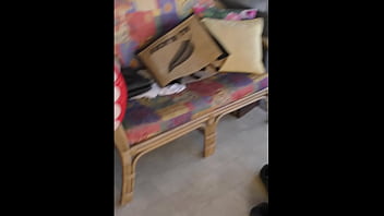 Public Kiwi Slutty Bitch Carries Out The Rubbish Wearing Red Fishnet Mini Dress In Full View thumbnail