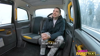 Female fake taxi he showed me his skills as i sucked his dick